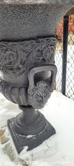 MaxSold Auction: Cast Iron Garden Urn (A) - Newmarket (Ontario, Canada) SELLER MANAGED Downsizing Online Auction - Amberlee Court