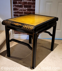 MaxSold Auction: Ebonized Chinoiserie Decorated Low Table (A) - Newmarket (Ontario, Canada) SELLER MANAGED Downsizing Online Auction - Amberlee Court