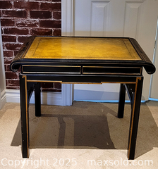 MaxSold Auction: Ebonized Chinoiserie Decorated Low Table (A) - Newmarket (Ontario, Canada) SELLER MANAGED Downsizing Online Auction - Amberlee Court