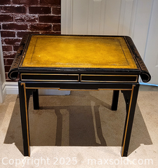 MaxSold Auction: Ebonized Chinoiserie Decorated Low Table (B) - Newmarket (Ontario, Canada) SELLER MANAGED Downsizing Online Auction - Amberlee Court