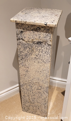 MaxSold Auction: Marble Pedestal  - Newmarket (Ontario, Canada) SELLER MANAGED Downsizing Online Auction - Amberlee Court