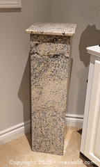 MaxSold Auction: Marble Pedestal  - Newmarket (Ontario, Canada) SELLER MANAGED Downsizing Online Auction - Amberlee Court