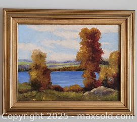 MaxSold Auction: Oil Painting - Newmarket (Ontario, Canada) SELLER MANAGED Downsizing Online Auction - Amberlee Court