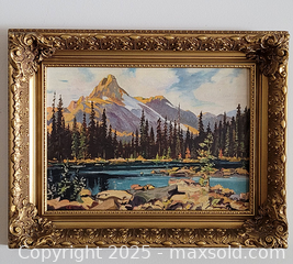 MaxSold Auction: Oil Painting  - Newmarket (Ontario, Canada) SELLER MANAGED Downsizing Online Auction - Amberlee Court