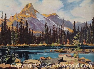 MaxSold Auction: Oil Painting  - Newmarket (Ontario, Canada) SELLER MANAGED Downsizing Online Auction - Amberlee Court