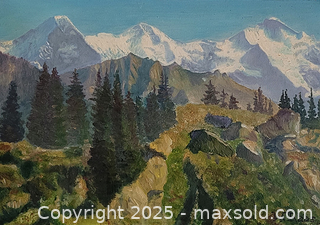 MaxSold Auction: Oil Painting  - Newmarket (Ontario, Canada) SELLER MANAGED Downsizing Online Auction - Amberlee Court