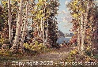 MaxSold Auction: Oil Painting  - Newmarket (Ontario, Canada) SELLER MANAGED Downsizing Online Auction - Amberlee Court