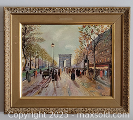 MaxSold Auction: Oil Painting  - Newmarket (Ontario, Canada) SELLER MANAGED Downsizing Online Auction - Amberlee Court