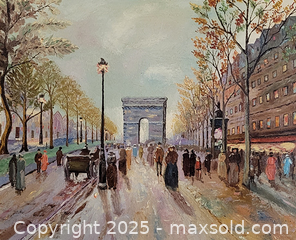 MaxSold Auction: Oil Painting  - Newmarket (Ontario, Canada) SELLER MANAGED Downsizing Online Auction - Amberlee Court