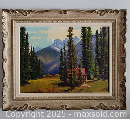 MaxSold Auction: Oil Painting  - Newmarket (Ontario, Canada) SELLER MANAGED Downsizing Online Auction - Amberlee Court