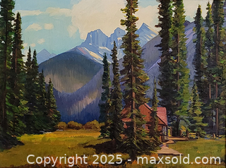MaxSold Auction: Oil Painting  - Newmarket (Ontario, Canada) SELLER MANAGED Downsizing Online Auction - Amberlee Court