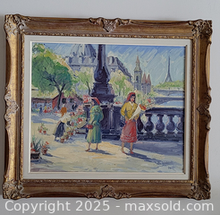 MaxSold Auction: Oil Painting  - Newmarket (Ontario, Canada) SELLER MANAGED Downsizing Online Auction - Amberlee Court
