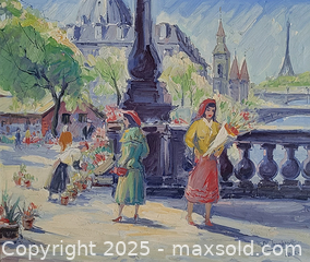 MaxSold Auction: Oil Painting  - Newmarket (Ontario, Canada) SELLER MANAGED Downsizing Online Auction - Amberlee Court