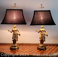 MaxSold Auction: Pair of Figural Table Lamps - Newmarket (Ontario, Canada) SELLER MANAGED Downsizing Online Auction - Amberlee Court