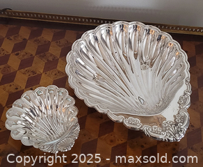 MaxSold Auction: Silver Plated Shell Shaped Dishes  - Newmarket (Ontario, Canada) SELLER MANAGED Downsizing Online Auction - Amberlee Court
