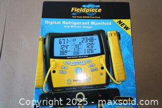 MaxSold Auction: A/C Fieldpiece Digital Refrigerant Manifold &#38; Micron Gauge - Orlando (Florida, USA) SELLER MANAGED Downsizing Online Auction - Preserve Dr.