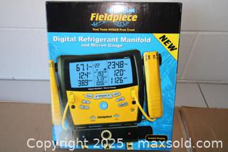 MaxSold Auction: A/C Fieldpiece Digital Refrigerant Manifold &#38; Micron Gauge - Orlando (Florida, USA) SELLER MANAGED Downsizing Online Auction - Preserve Dr.