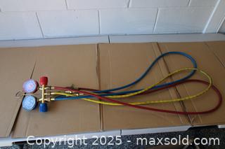 MaxSold Auction: Air Condition Manifold Gauge &#38; Hoses - Orlando (Florida, USA) SELLER MANAGED Downsizing Online Auction - Preserve Dr.