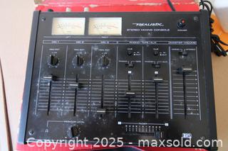 MaxSold Auction: Stereo Mixing Console - Orlando (Florida, USA) SELLER MANAGED Downsizing Online Auction - Preserve Dr.