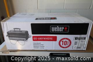 MaxSold Auction: Weber Go - Anywhere Charcoal Grill - Orlando (Florida, USA) SELLER MANAGED Downsizing Online Auction - Preserve Dr.