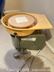MaxSold Auction: Shimp Potters Wheel with Foot Pedal and Power Cord - Ab (Alberta, Canada) SELLER MANAGED Moving Online Auction - Range Road 254