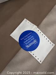 MaxSold Auction: Beige Sofa with Decorative Pillows - Suwanee (Georgia, USA) SELLER MANAGED Estate Sale Online Auction - Laurel Oak Drive