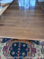 MaxSold Auction: Dining Room Table with 6 armless dining chairs and 2 arm chairs - Suwanee (Georgia, USA) SELLER MANAGED Estate Sale Online Auction - Laurel Oak Drive