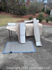 MaxSold Auction: Lot - two crate and barrel rugs and extra carpet - Suwanee (Georgia, USA) SELLER MANAGED Estate Sale Online Auction - Laurel Oak Drive