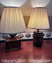 MaxSold Auction: Lot - two table lamps - Suwanee (Georgia, USA) SELLER MANAGED Estate Sale Online Auction - Laurel Oak Drive
