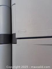 MaxSold Auction: Pair of Rubbermaid Double Door Storage Cabinets - Suwanee (Georgia, USA) SELLER MANAGED Estate Sale Online Auction - Laurel Oak Drive