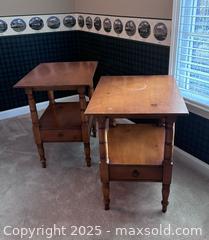 MaxSold Auction: Pair of side tables - Suwanee (Georgia, USA) SELLER MANAGED Estate Sale Online Auction - Laurel Oak Drive