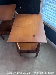 MaxSold Auction: Pair of side tables - Suwanee (Georgia, USA) SELLER MANAGED Estate Sale Online Auction - Laurel Oak Drive
