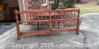 MaxSold Auction: Vintage King Headboard - Suwanee (Georgia, USA) SELLER MANAGED Estate Sale Online Auction - Laurel Oak Drive