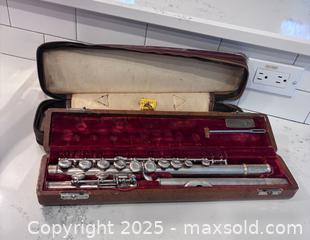 MaxSold Auction: W. T. Armstrong Flute with case - Suwanee (Georgia, USA) SELLER MANAGED Estate Sale Online Auction - Laurel Oak Drive
