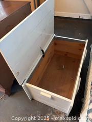 MaxSold Auction: White painted trunk  - Suwanee (Georgia, USA) SELLER MANAGED Estate Sale Online Auction - Laurel Oak Drive