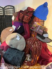 MaxSold Auction: Hats, Scarves, Bags, Tapestries & More - Vancouver (British Columbia, Canada) PARTNER MANAGED Commercial Liquidation Online Auction - East Hastings