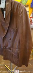 MaxSold Auction: LEATHER Coat By Elegance - Large-X-Large - Vancouver (British Columbia, Canada) PARTNER MANAGED Commercial Liquidation Online Auction - East Hastings