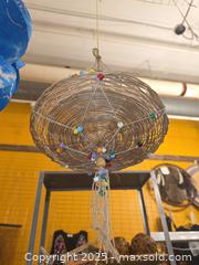 MaxSold Auction: Metal Shelf, Vest Wind Chimes, Martini Glasses, Candles, Incense, Hanging Crafted Basket &#38; Decor - Vancouver (British Columbia, Canada) PARTNER MANAGED Commercial Liquidation Online Auction - East Hastings