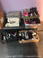 MaxSold Auction: Sewing Machine &#38; Slip-on Flat Shoes - Vancouver (British Columbia, Canada) PARTNER MANAGED Commercial Liquidation Online Auction - East Hastings