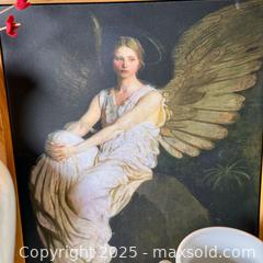 MaxSold Auction: Curated Home Décor Lot – Heinrich Bavaria Vases &#38; Angel Art Print - Delta (British Columbia, Canada) SELLER MANAGED Downsizing Online Auction -  Garrett Drive