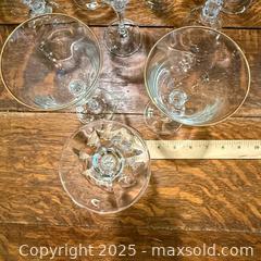 MaxSold Auction: Mikasa “Sonata” Crystal Stemware – Set of 10 (Gold-Rimmed, Optic Panel) - Delta (British Columbia, Canada) SELLER MANAGED Downsizing Online Auction -  Garrett Drive