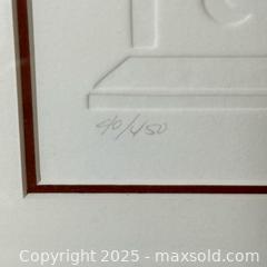 MaxSold Auction: Signed & Numbered Limited Edition “Au Fils des Heures” Art Print by Georges G. — Framed  - Delta (British Columbia, Canada) SELLER MANAGED Downsizing Online Auction -  Garrett Drive