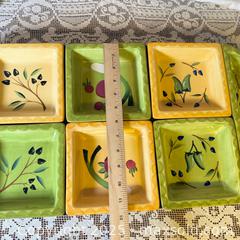 MaxSold Auction: Signed Portugal Canister – hand-painted cottage scene, numbered; collectible and giftable. - Delta (British Columbia, Canada) SELLER MANAGED Downsizing Online Auction -  Garrett Drive