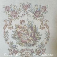 MaxSold Auction: Vintage Carved Wood Firescreen with Tapestry Insert – Rococo Motif - Delta (British Columbia, Canada) SELLER MANAGED Downsizing Online Auction -  Garrett Drive