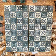 MaxSold Auction: Vintage Hand-Carved Mosaic Tile Chess Board – Heavy, Detailed, Artisan Made - Delta (British Columbia, Canada) SELLER MANAGED Downsizing Online Auction -  Garrett Drive