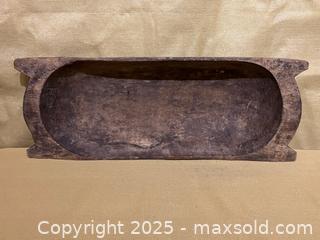 MaxSold Auction: Antique Wooden Dough Bowl - Douglas (Massachusetts, USA) PARTNER MANAGED Estate Sale Online Auction - Southwest Main Street