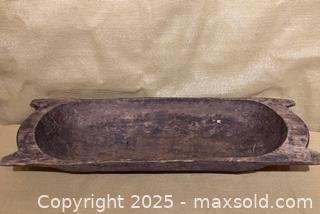MaxSold Auction: Antique Wooden Dough Bowl - Douglas (Massachusetts, USA) PARTNER MANAGED Estate Sale Online Auction - Southwest Main Street