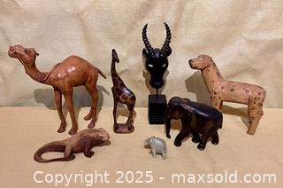 MaxSold Auction: Carved African Animals - Douglas (Massachusetts, USA) PARTNER MANAGED Estate Sale Online Auction - Southwest Main Street