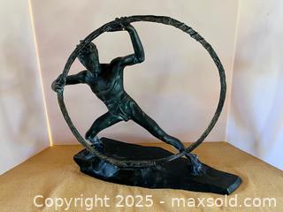 MaxSold Auction: Cast Iron Man with Hoop - Douglas (Massachusetts, USA) PARTNER MANAGED Estate Sale Online Auction - Southwest Main Street