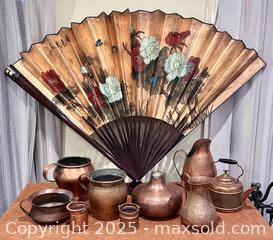 MaxSold Auction: FANtastic! The Copper Caravan  - Douglas (Massachusetts, USA) PARTNER MANAGED Estate Sale Online Auction - Southwest Main Street